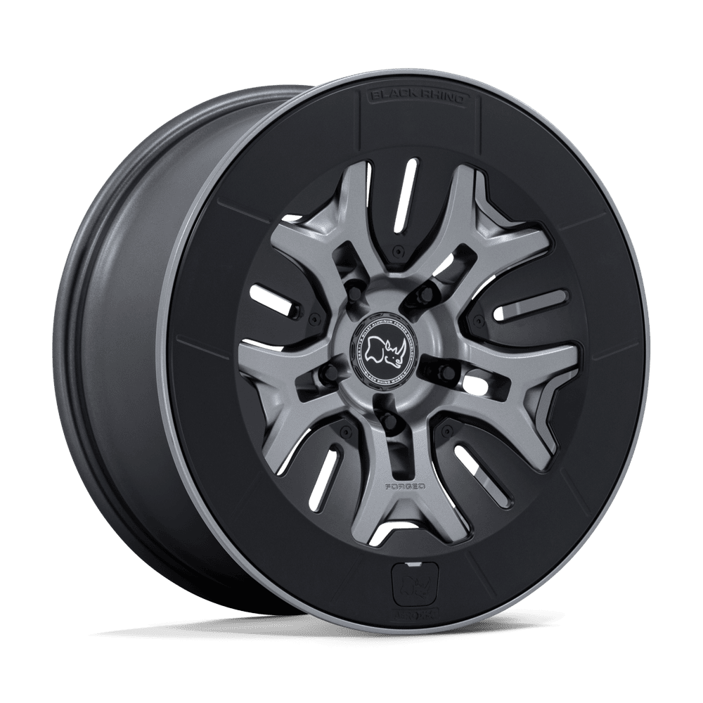 Black Rhino Rockledge 20X8.5 5x139.7 MATTE GUNMETAL wheel