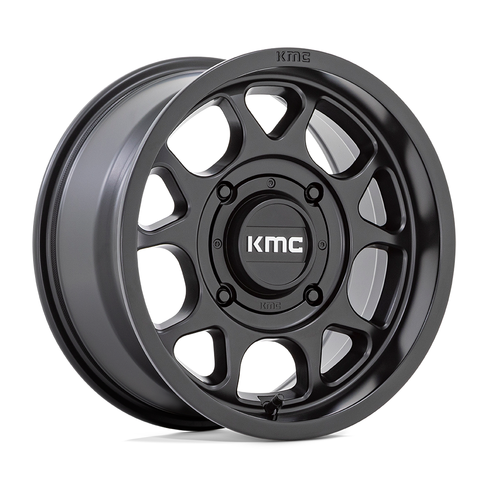 KMC Toro S UTV 15X7 4x156 SATIN BLACK UTV wheel