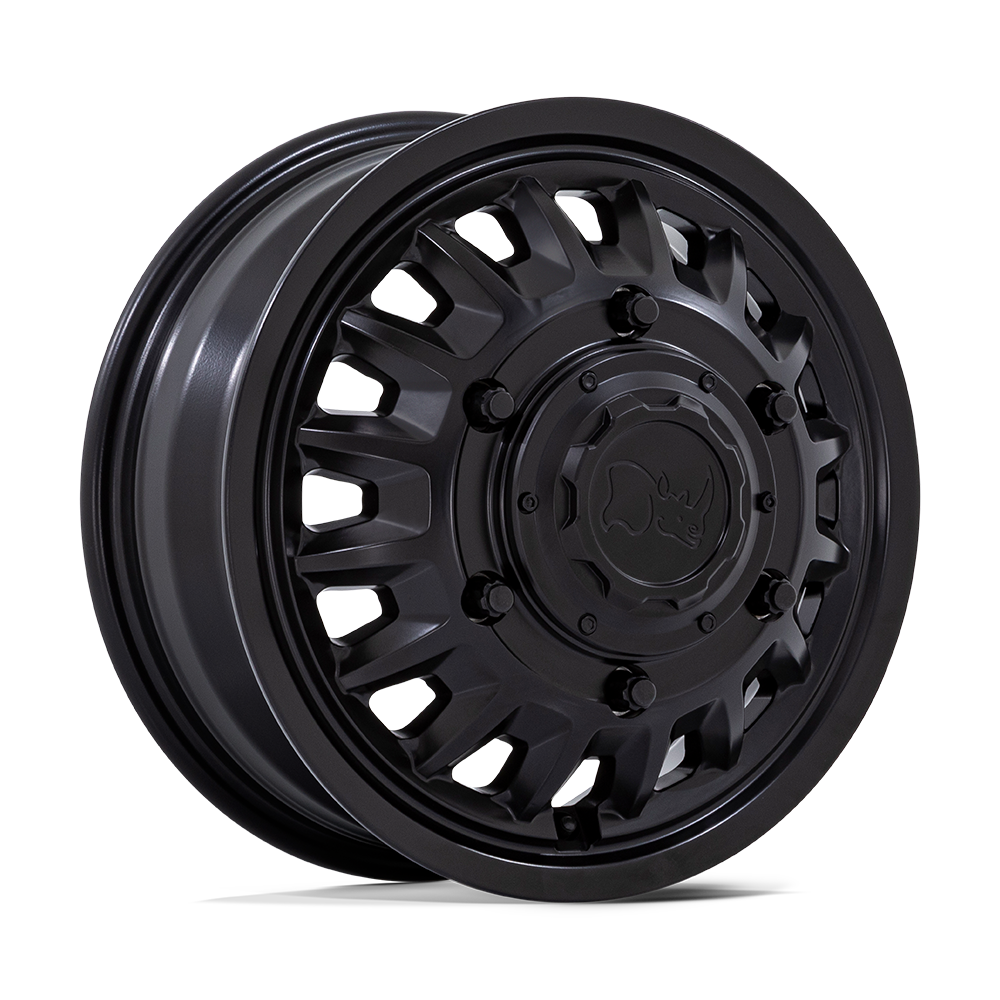 Black Rhino Aliso Dually 16X6 6x205 MATTE BLACK wheel
