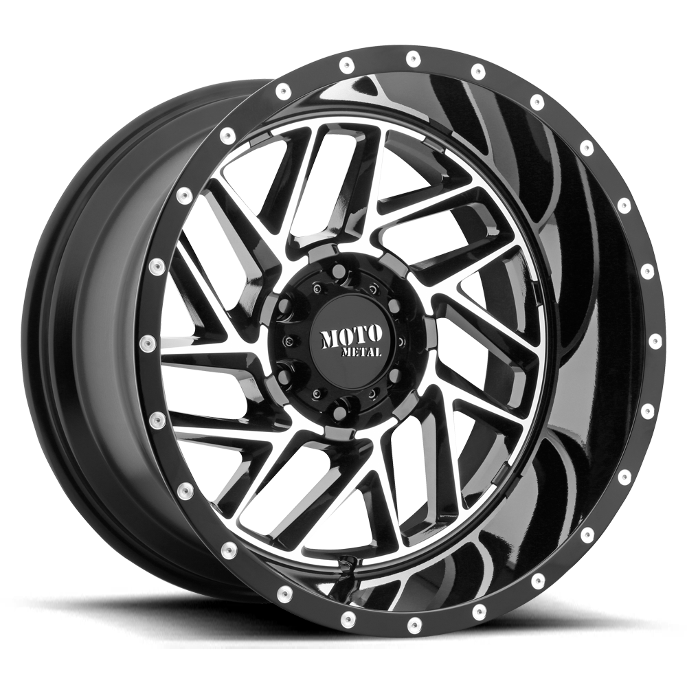 Moto Metal MO985 Breakout Gloss Black Machined wheel