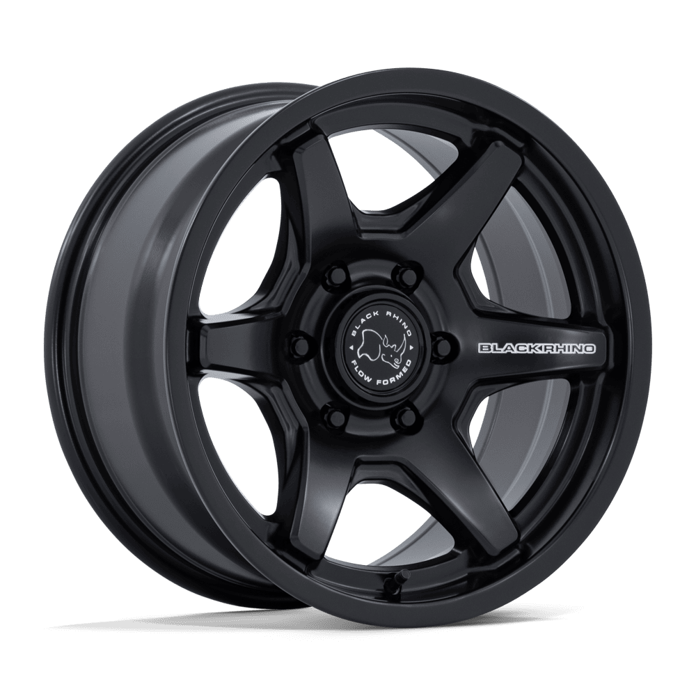 Black Rhino Kuma 17X8.5 6x139.7 MATTE BLACK wheel