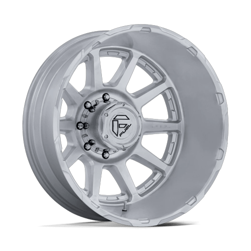 Fuel Off-Road D912 Circuit Dually wheel - Gloss Silver W/ Machined Face