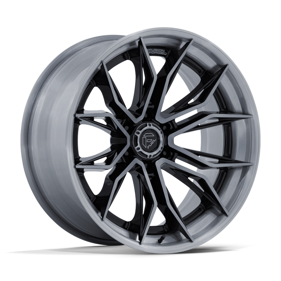 Fuel Off-Road FC404 Mutiny wheel - Gloss Black Brushed Dark Tint