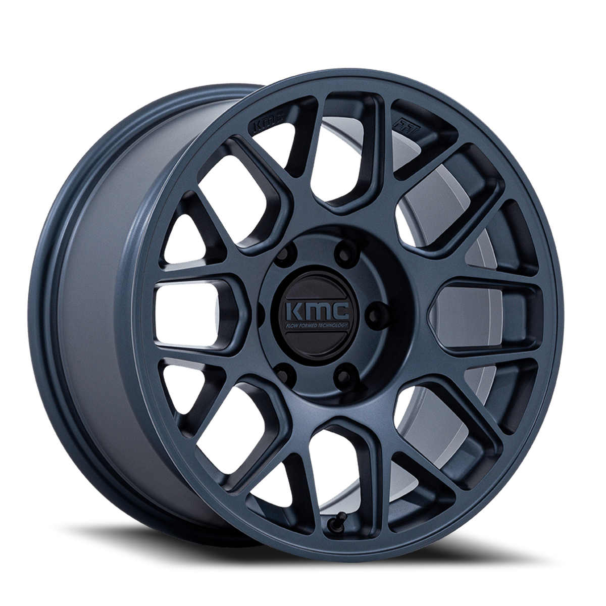 KMC KM730 Hatchet wheel - Metallic Blue