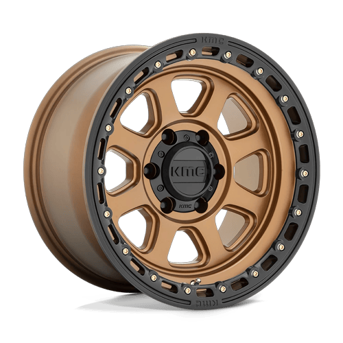 KMC KM548 Chase wheel - Matte Bronze W/ Black Lip