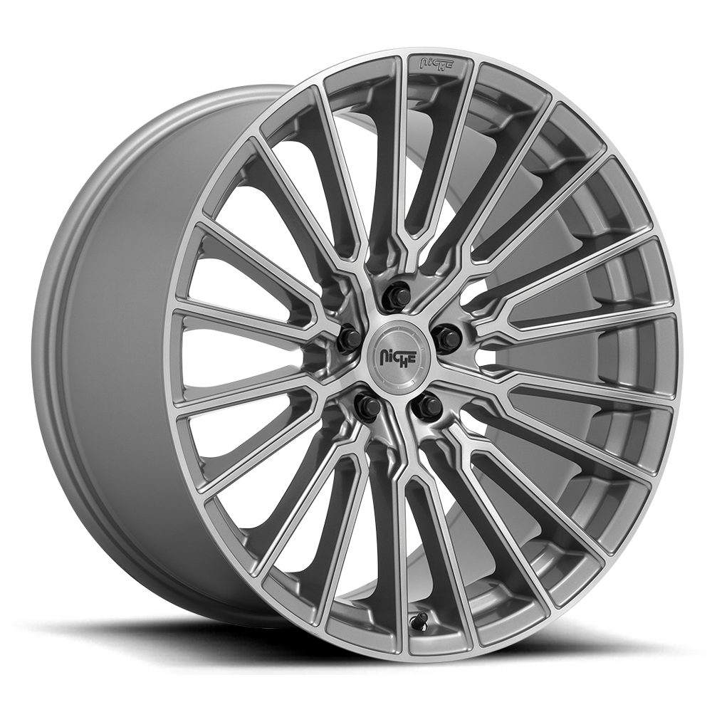 Niche Premio 20X10.5 5x114.3 PLATINUM BRUSHED wheel