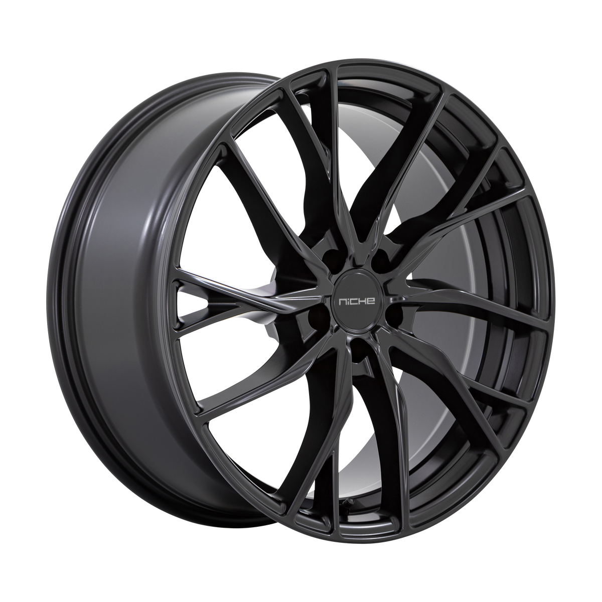Niche Novara 20X10.5 5x114.3 MATTE BLACK wheel