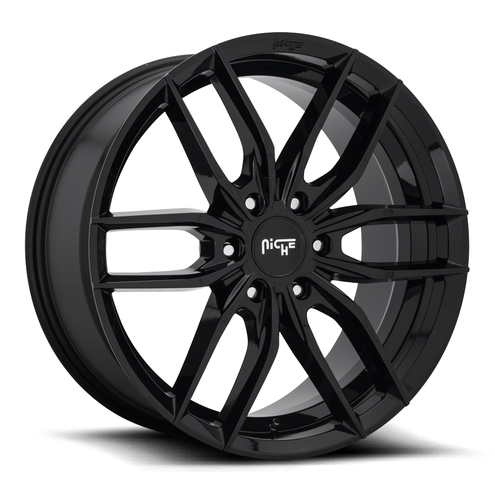 Niche Vosso 22X9.5 6x139.7 GLOSS BLACK wheel