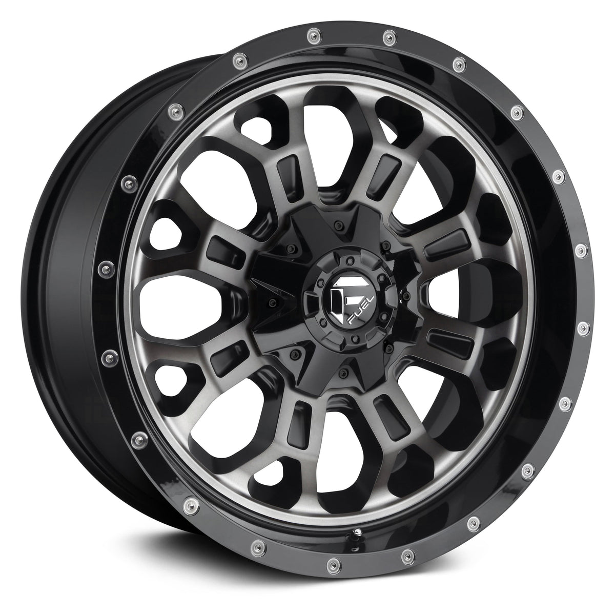 Fuel Off-Road D561 Crush wheel - Gloss Mach Double Dark Tint