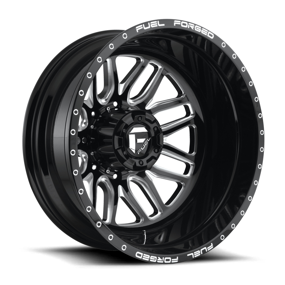 Fuel Off-Road DE66 FF66D Dually wheel - Matte Black Milled