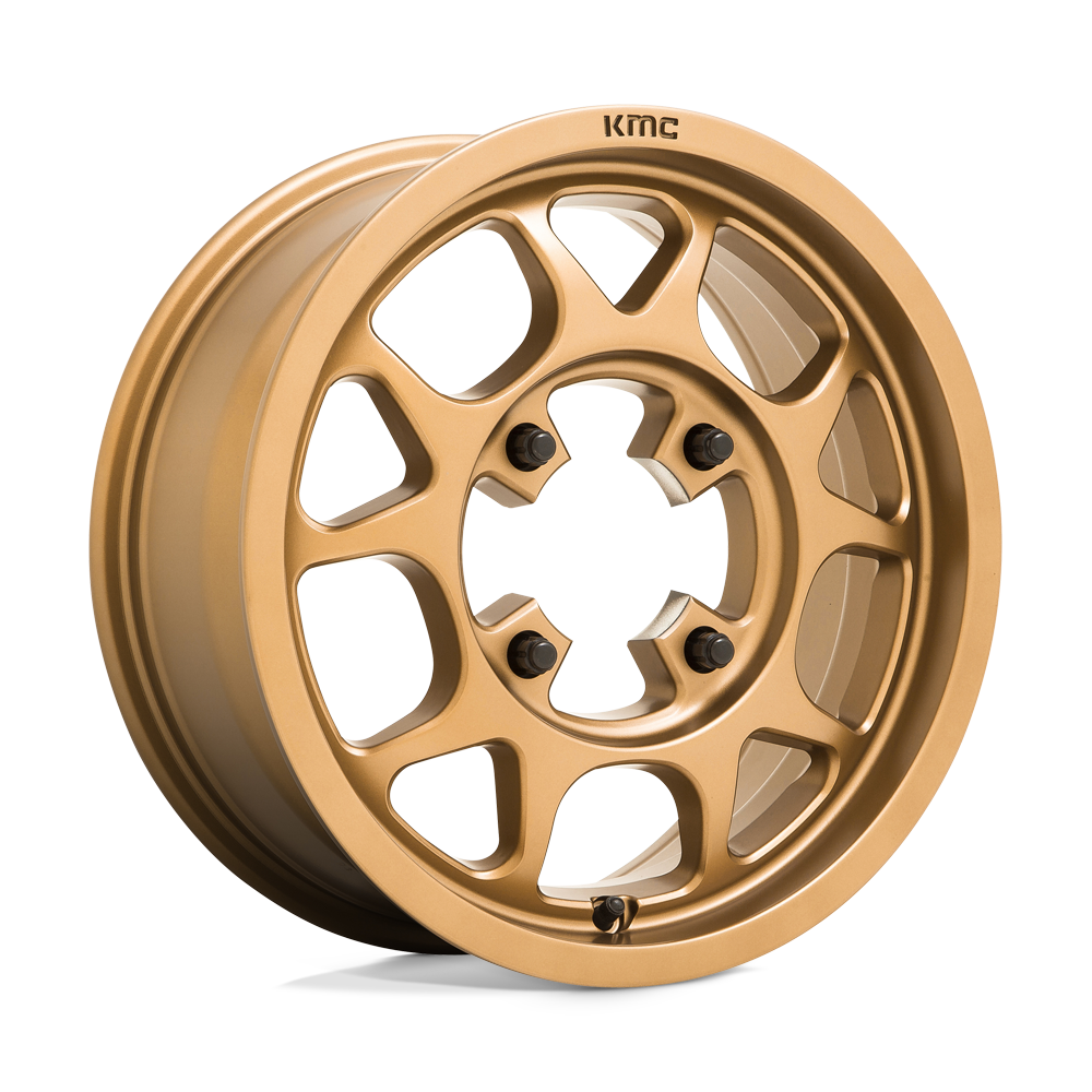 KMC Toro UTV 15X6 4x137 MATTE BRONZE UTV wheel