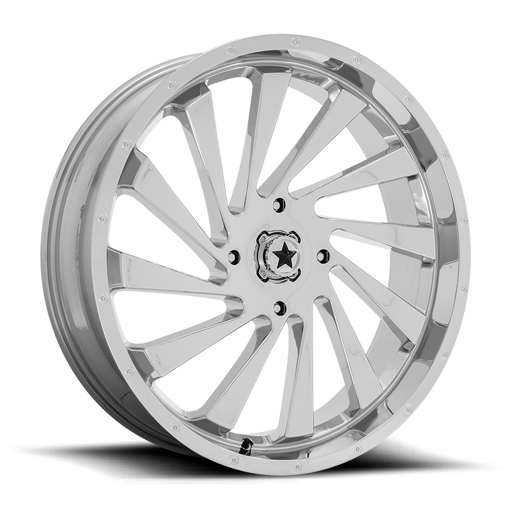 MSA M46 Blade 24X7 4x156 CHROME wheel