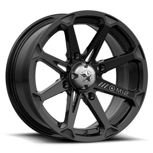 MSA M12 Diesel 22X7 4x156 GLOSS BLACK wheel