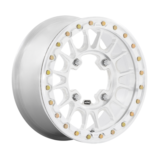 KMC Impact Forged UTV Beadlock 15X6 6x139.7 RAW MACHINED FORGED UTV wheel