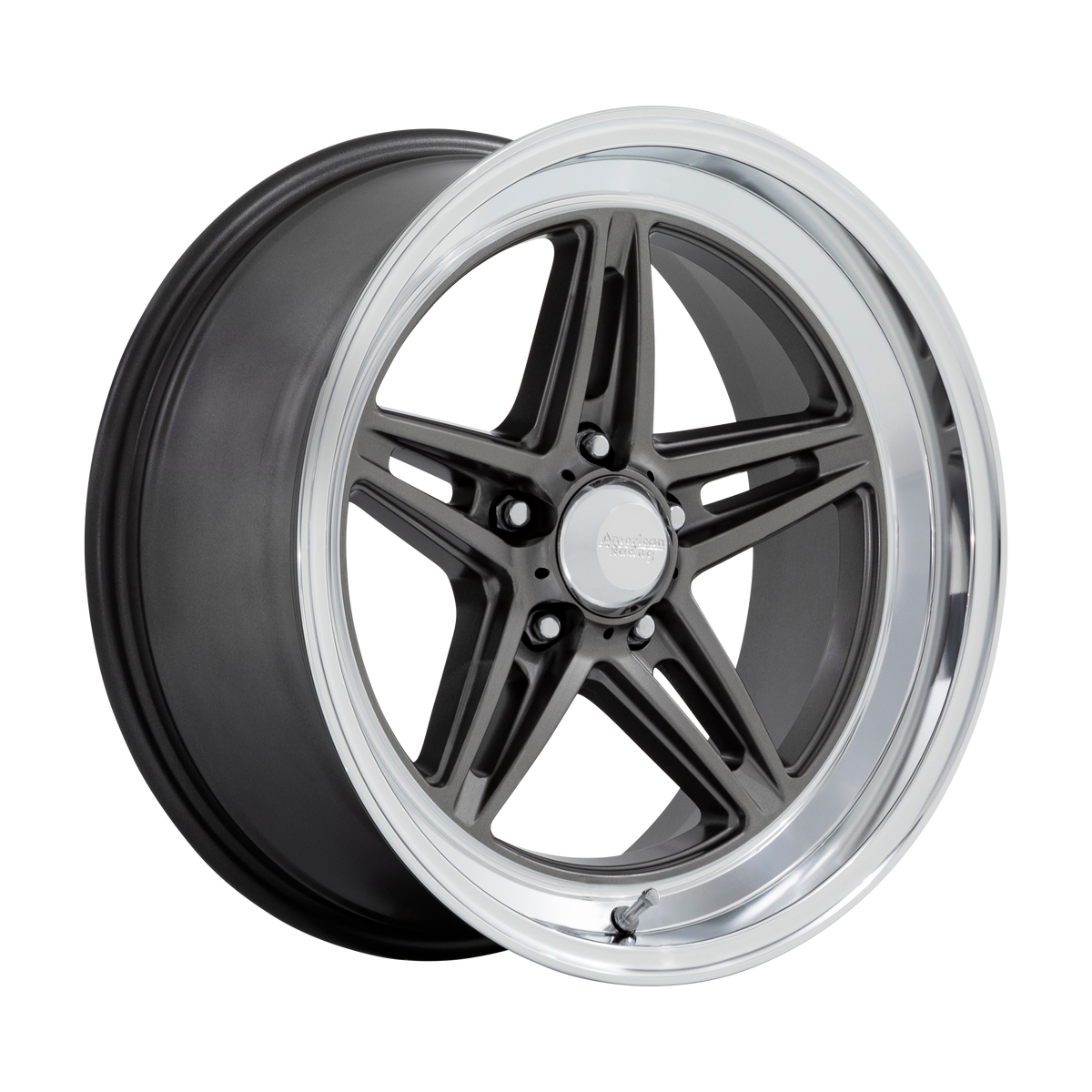 American Racing Groove 20X10 5x127 ANTHRACITE W/ DIAMOND CUT LIP wheel