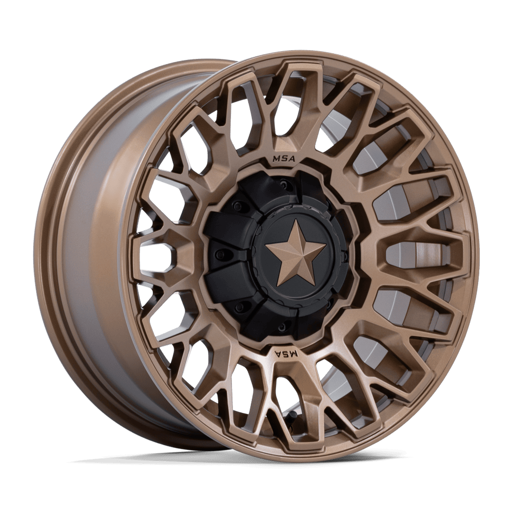MSA M50 Clubber 15X7 4x137/4x156 MATTE BRONZE wheel