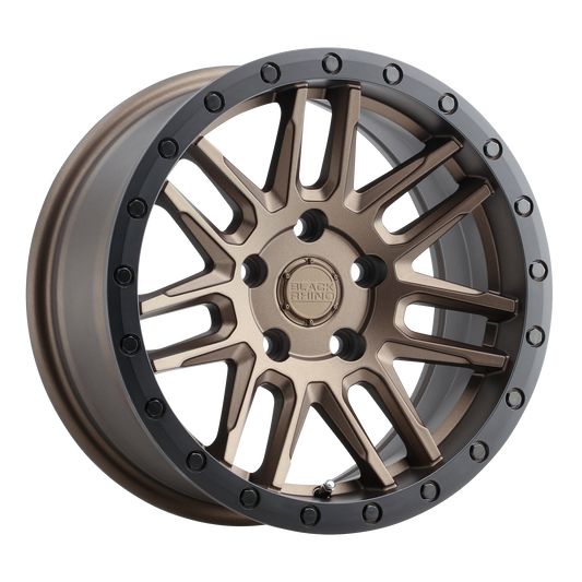 Black Rhino Arches 17X8 5x108 BRONZE W/ BLACK RING wheel