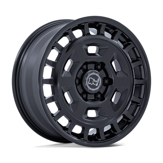 Black Rhino Rover 18X8 6x139.7 MATTE BLACK W/ GLOSS BLACK LIP wheel