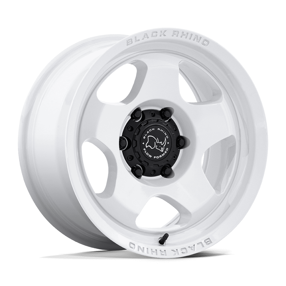 Black Rhino Sol 17X9 6x139.7 GLOSS WHITE wheel