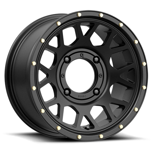 KMC Grenade UTV 15X6 4x156 SATIN BLACK UTV wheel