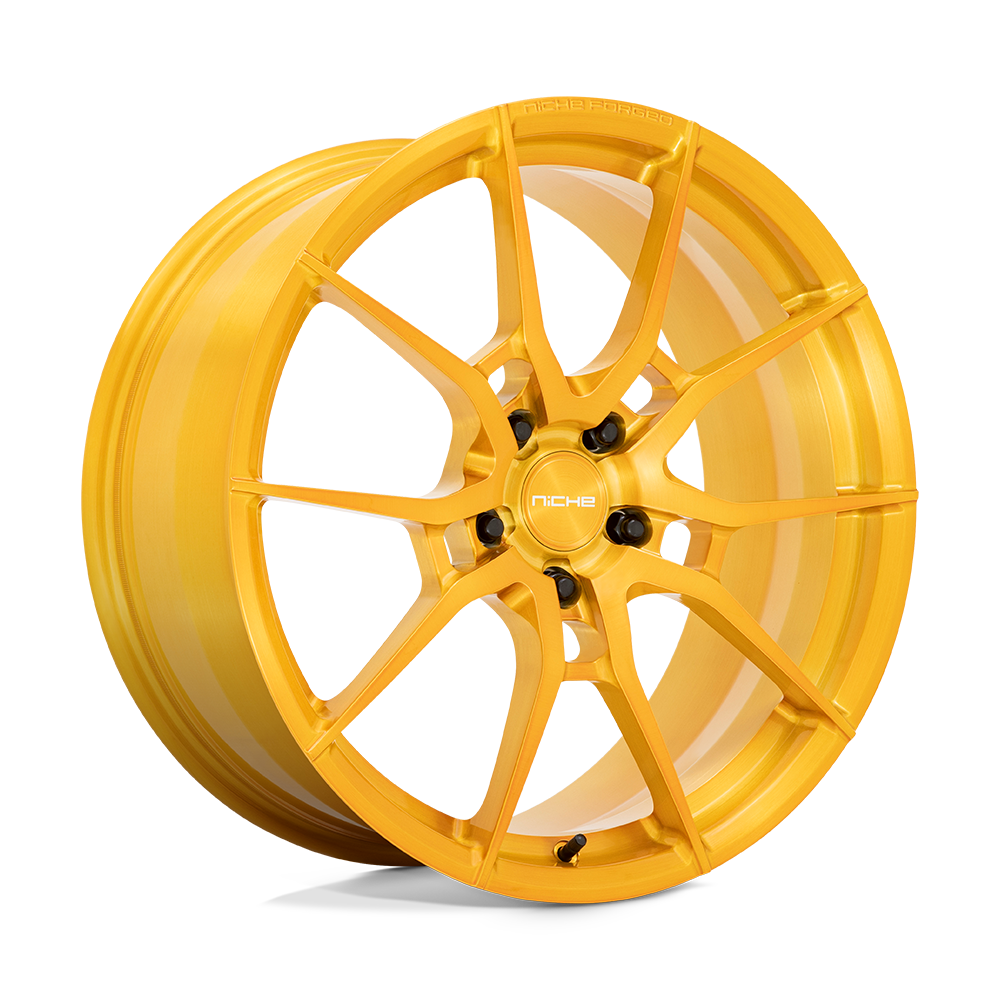Niche Kanan 20X10 5x115 BRUSHED CANDY GOLD wheel