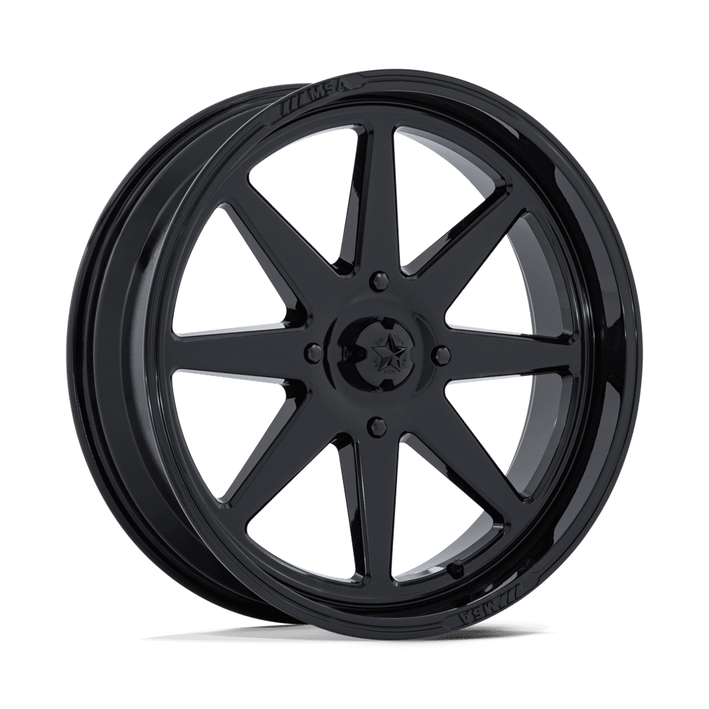 MSA M54 Spark 24X7 4x156 GLOSS BLACK wheel