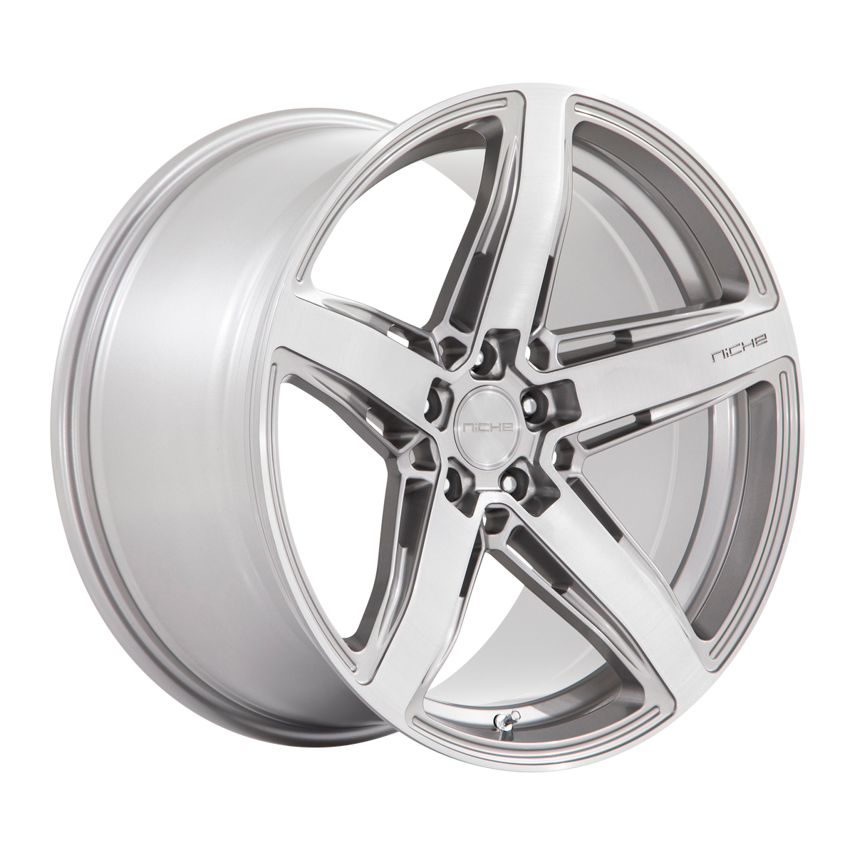 Niche Teramo 20X11 5x115 ANTHRACITE BRUSHED FACE TINT wheel