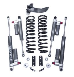 ReadyLIFT 2.5" Coil Spring Front Lift Kit W/Falcon 3.3 Shocks - Ford Super Duty Diesel 4WD 2020-2025 suspension kit