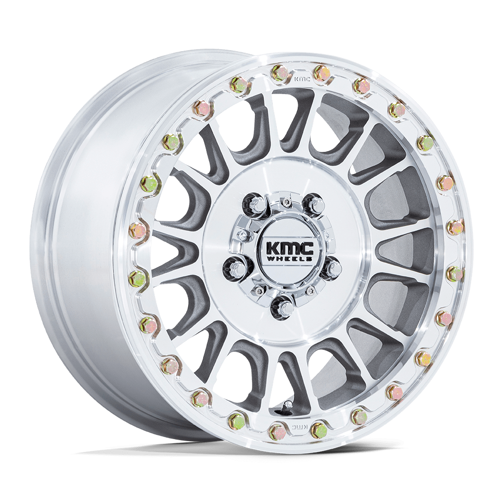 KMC Impact UTV Beadlock 15X10 5x114.3 MACHINED UTV wheel