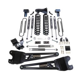ReadyLIFT 4" COIL SPRING LIFT KIT WITH FALCON SHOCKS AND RADIUS ARMS - 2023 FORD SUPER DUTY F250/F350 4WD suspension kit