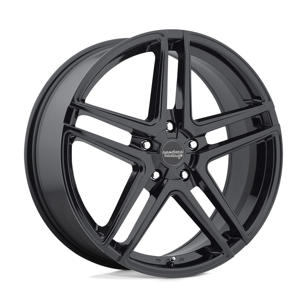 American Racing AR907 18X8 5x114.3 GLOSS BLACK wheel