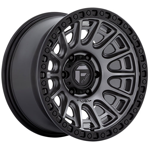 Fuel Off-Road D835 Cycle wheel - Matte Gunmetal W/ Black Ring