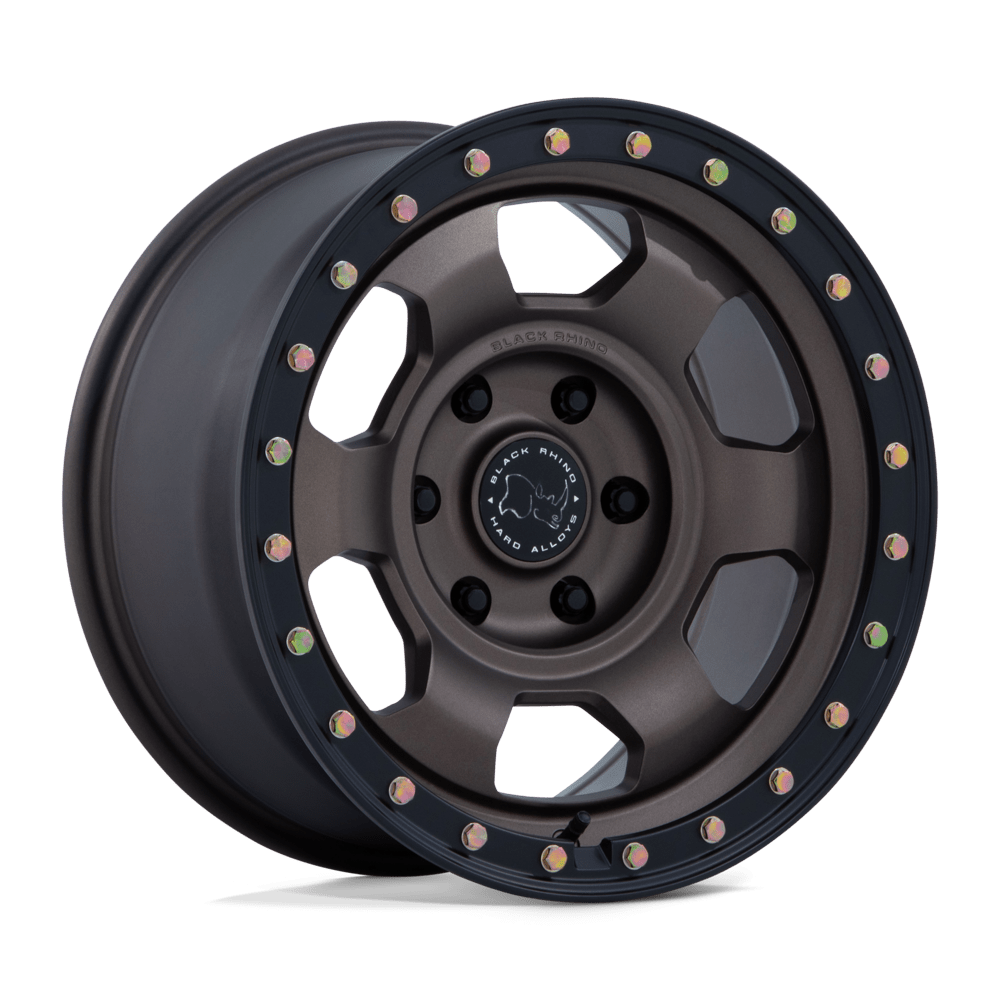 Black Rhino Trooper 17X8.5 6x139.7 BURNT BRONZE W/ MATTE BLK-LP wheel