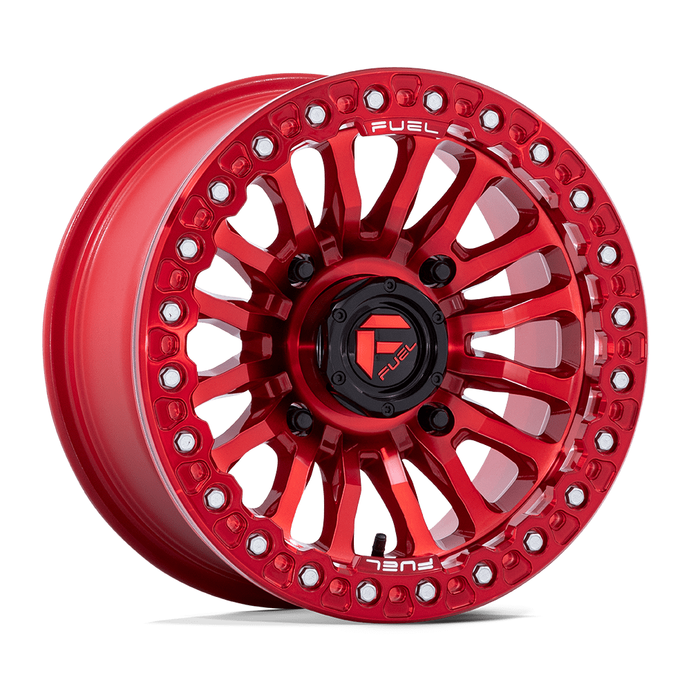 Fuel UTV Rincon Beadlock 15X7 4x156 CANDY RED UTV wheel