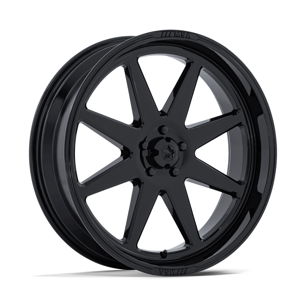 MSA M54 Spark 24X10 5x114.3 GLOSS BLACK wheel