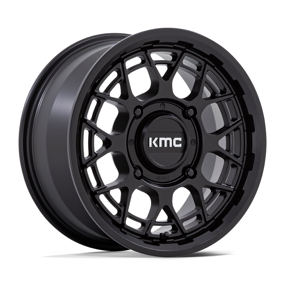 KMC Technic UTV 15X7 5x114.3 MATTE BLACK UTV wheel