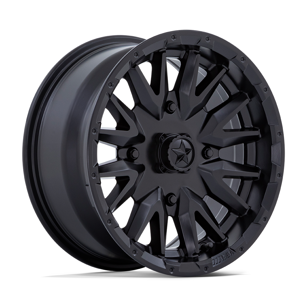 MSA M49 Creed 24X7 4x156 MATTE BLACK wheel