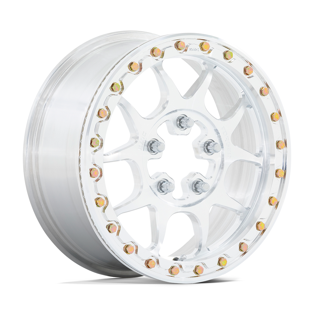 KMC Toro 5 Forged UTV Beadlock 15X10 5x114.3 RAW MACHINED FORGED UTV wheel