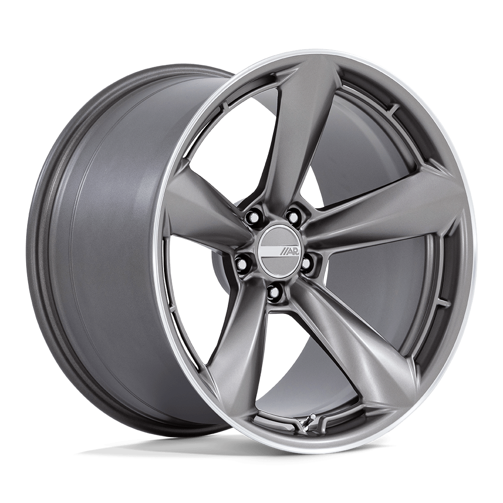 American Racing TTF 20X12 5x115 MATTE ANTHRACITE W/ MACHINED L wheel