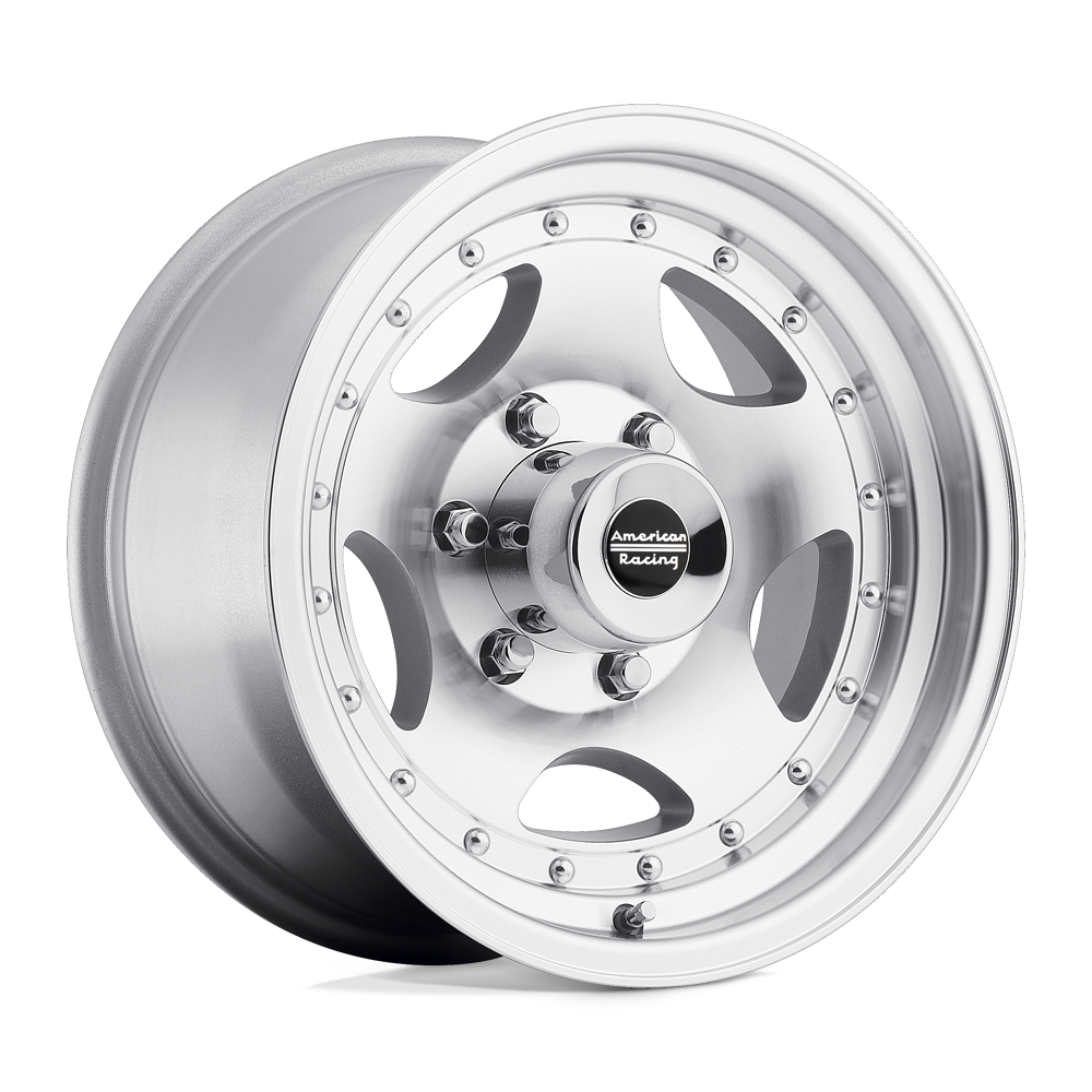 American Racing AR23 16X8 8x165.1 MACHINED W/ CLEAR COAT wheel