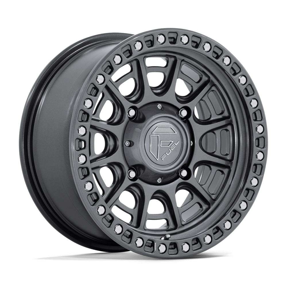 Fuel UTV Cycle 15X7 4x156 GLOSS GUNMETAL UTV wheel