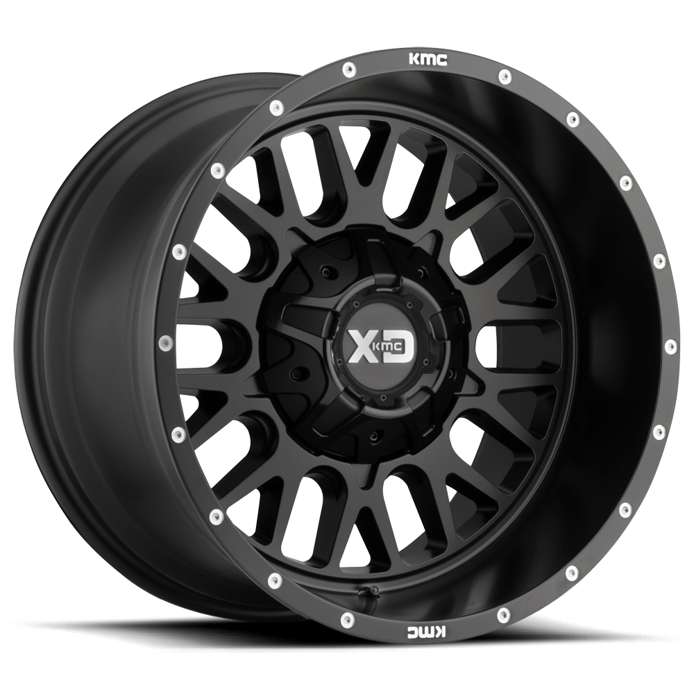 XD Snare 20X10 6x135/6x139.7 SATIN BLACK wheel