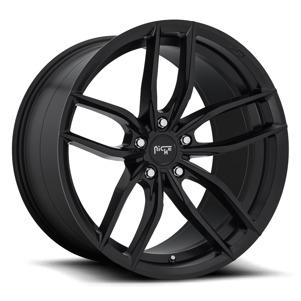 Niche Vosso 22X10.5 5x127 MATTE BLACK wheel