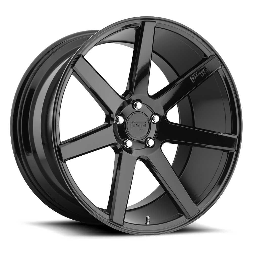 Niche Verona 20X10 5x112 GLOSS BLACK wheel