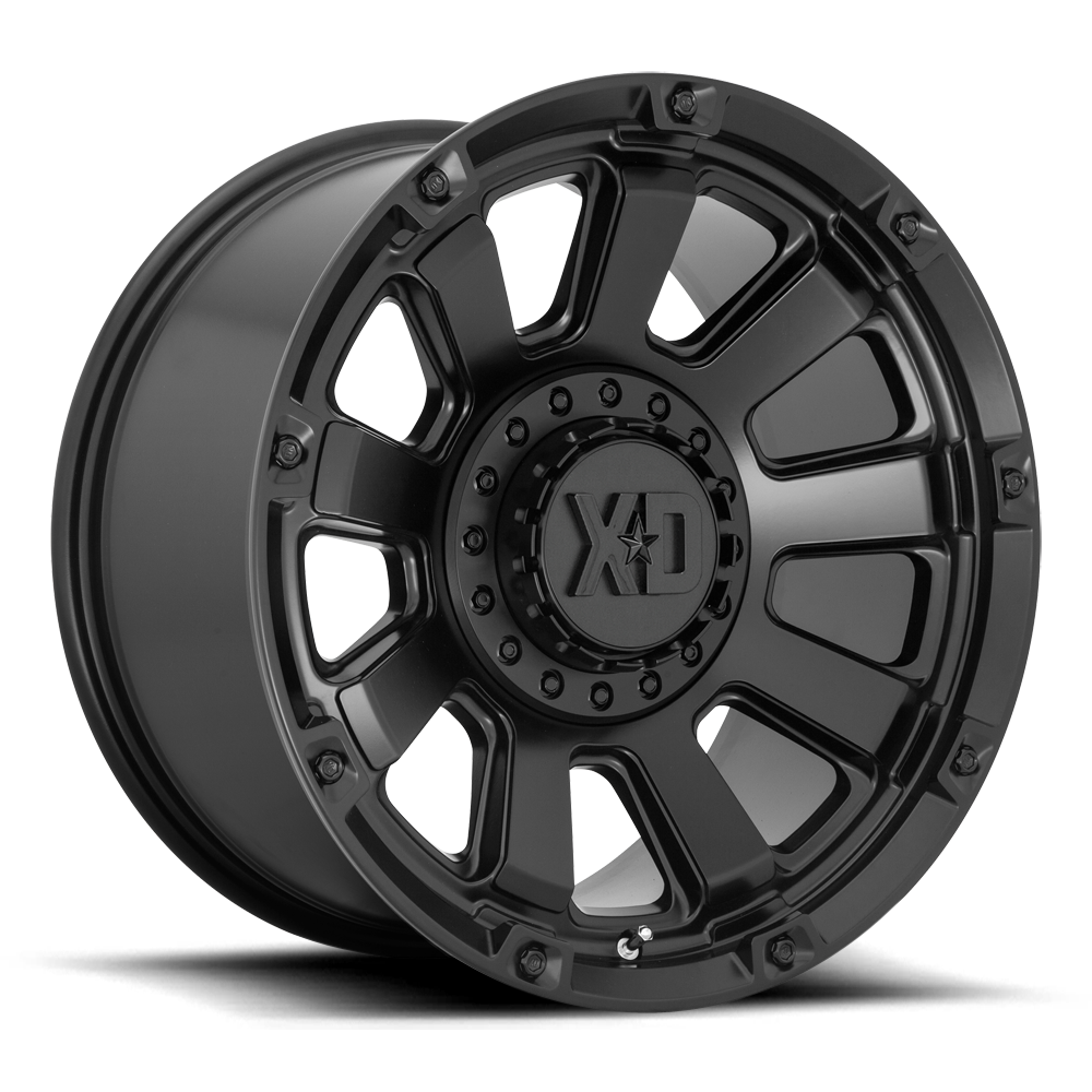 XD Gauntlet 20X10 6x135/6x139.7 SATIN BLACK wheel