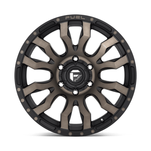 Fuel Off-Road D674 Blitz wheel - Matte Black Double Dark Tint