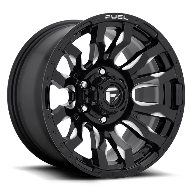 Fuel Off-Road D673 Blitz wheel - Gloss Black Milled