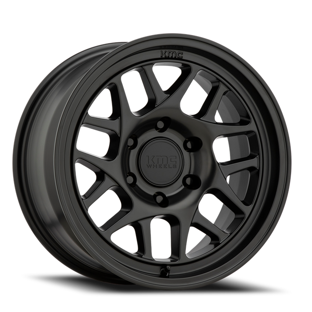 KMC KM717 Bully OL wheel - Satin Black