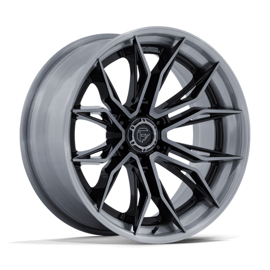 Fuel Off-Road FC404 Mutiny wheel - Gloss Black Brushed Dark Tint