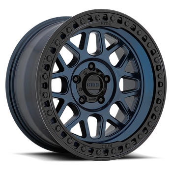 KMC KM549 GRS wheel - Midnight Blue W/ G-Black Lip